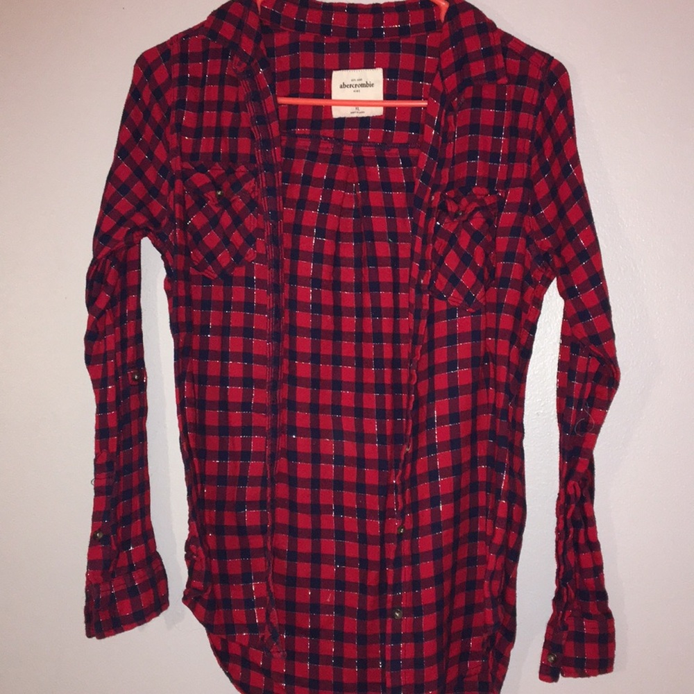 Abercrombie kids flannel